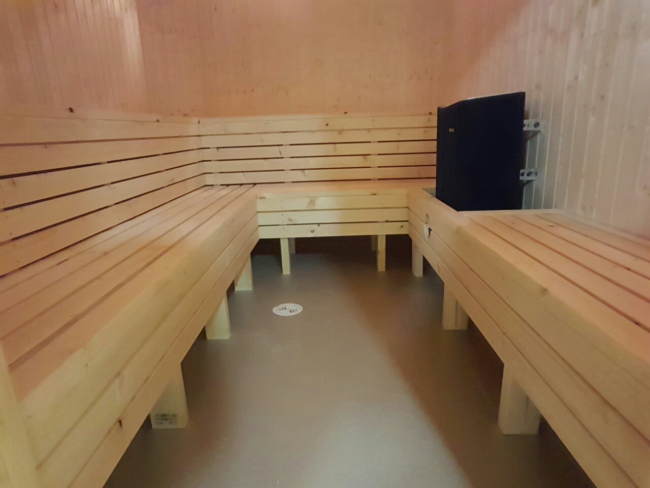 Sauna að innan