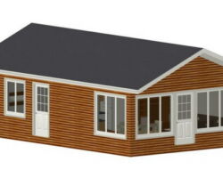 Sumarbústaður 56 fm að stærð. Sumarhus_000_utlit