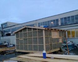 15 fm smáhýsi einangrað