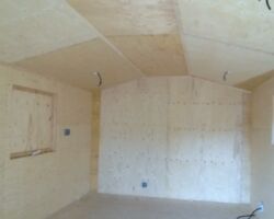 Innlit í 15 fm skúr