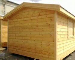 15 fm smáhýsi með liggjandi klæðningu