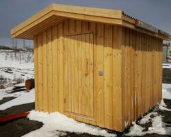 Sauna að utan