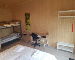 Parhús Hótel Dalvík rúmgott alrými Parhús Hótel Dalvík rúmgott alrými