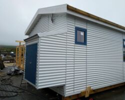 20 fm ferðaþjónustuhús, að aftan 20 fm ferðaþjónustuhús, að aftan