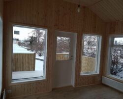 25 fm ferðaþjónustuhús, að innan 25 fm ferðaþjónustuhús, að innan