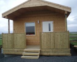 Ferðaþjónustuhús 30 fm, að utan Ferðaþjónustuhús 30 fm, að utan