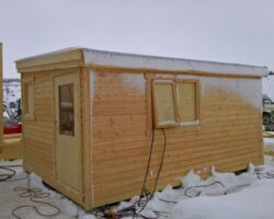 Gestahús 15 fm að aftan Gestahús 15 fm að aftan