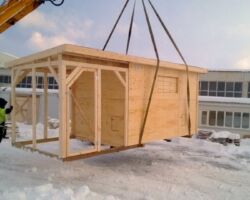 Hænsnakofi, fluttur á staðinn Hænsnakofi, fluttur á staðinn